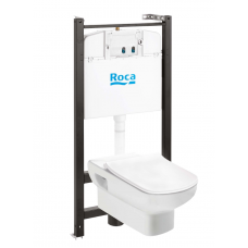 Комплект инсталляции с подвесным унитазом ROCA Dama Senso Pack с сиденьем 893104680